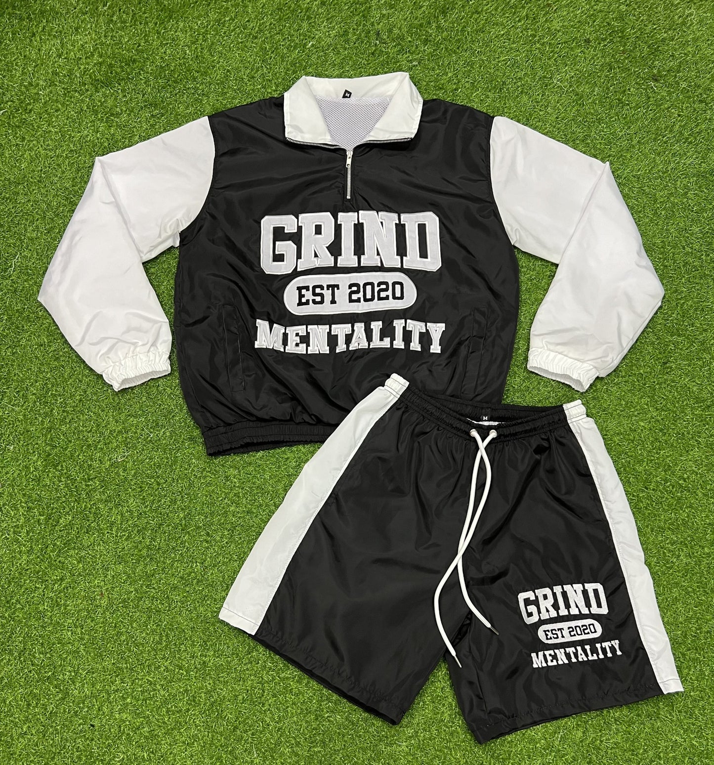 Grind Mentality Windbreaker Short Set