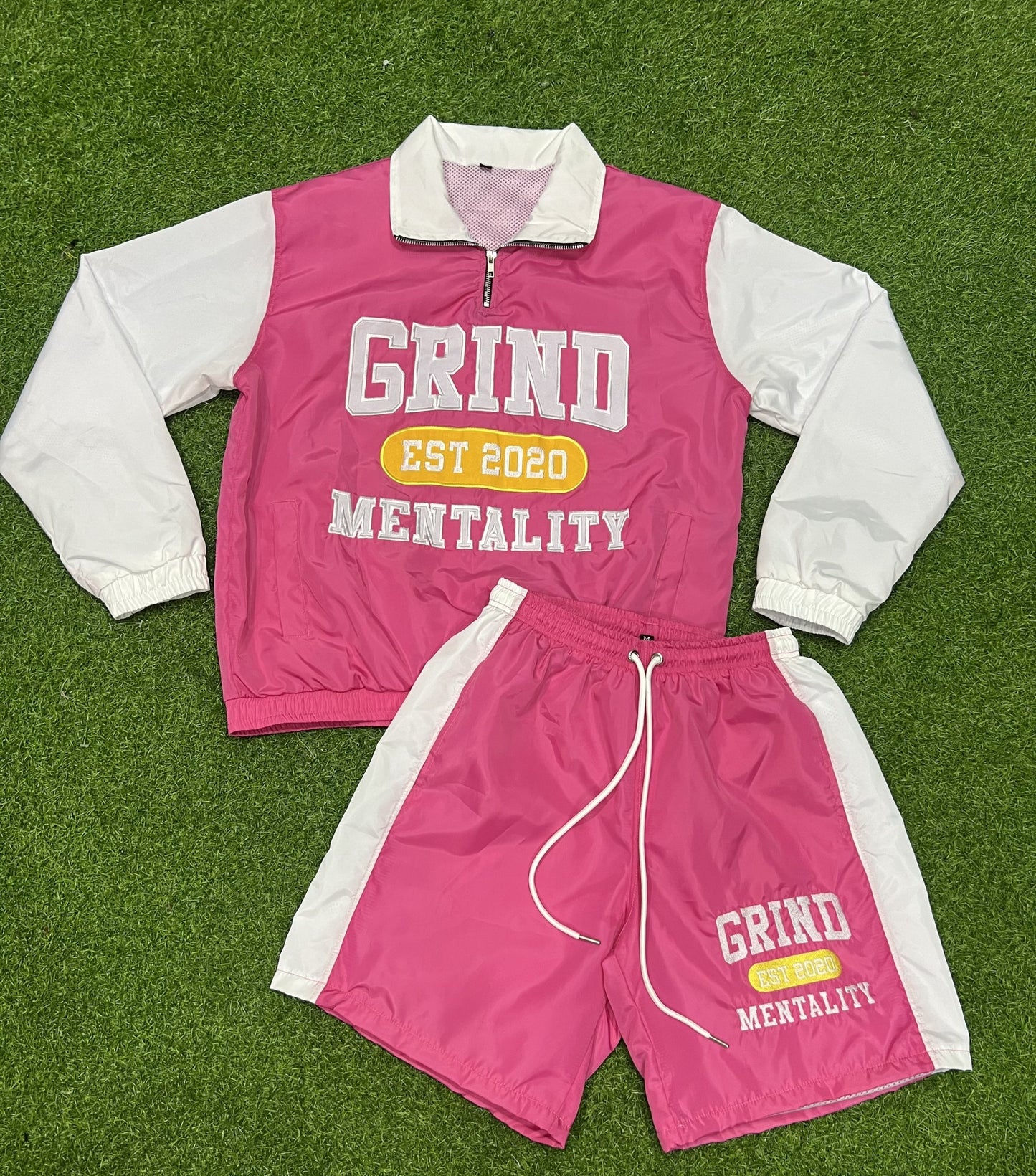 Grind Mentality Windbreaker Short Set